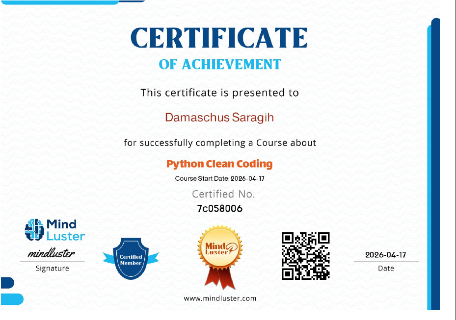 Python Clean Coding